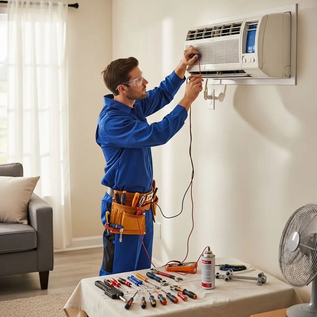 İzmit Hotpoint Hotpoint klima gaz dolumu ve bakım – Enerji verimliliği artırıldı. - Teknik servis örneği